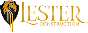 Lester Construction Logo, Gold