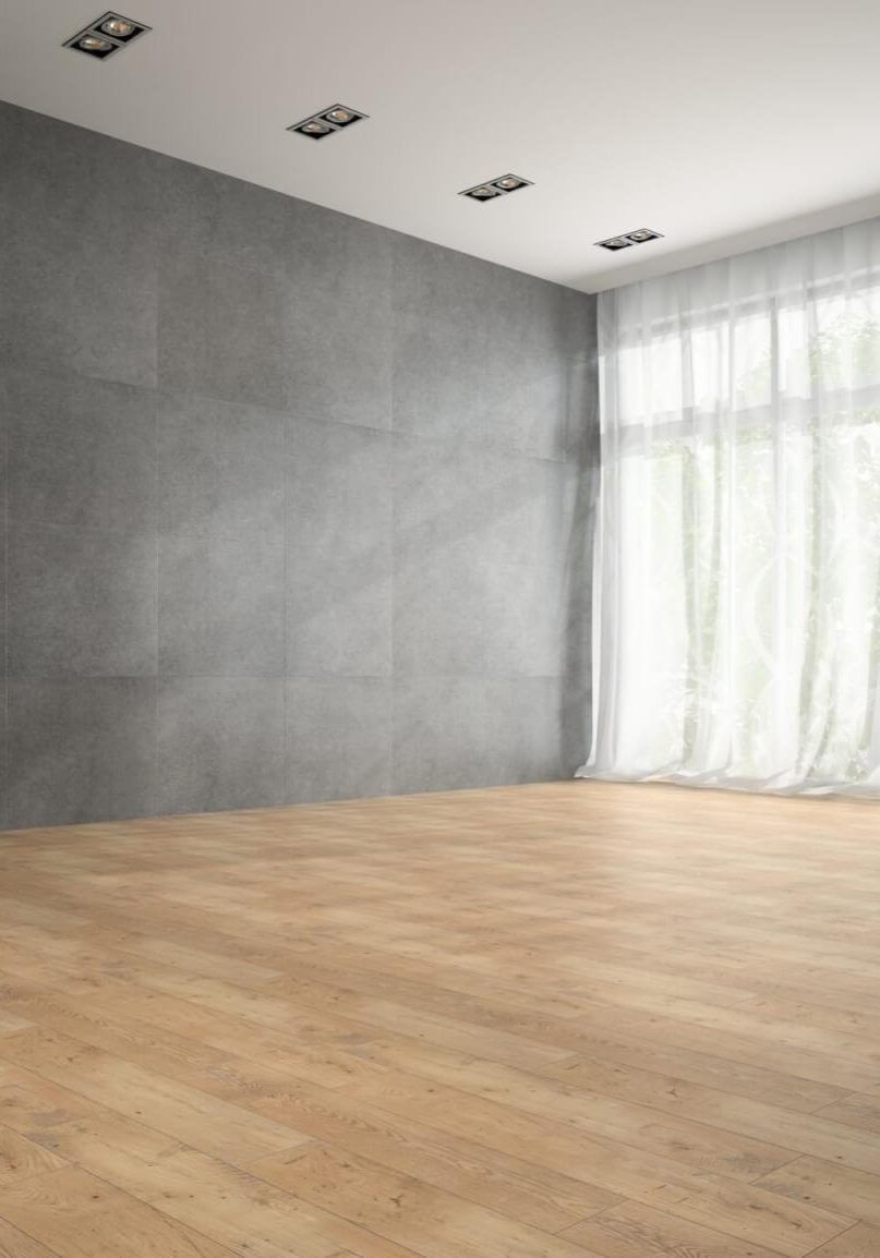 Empty modern design room